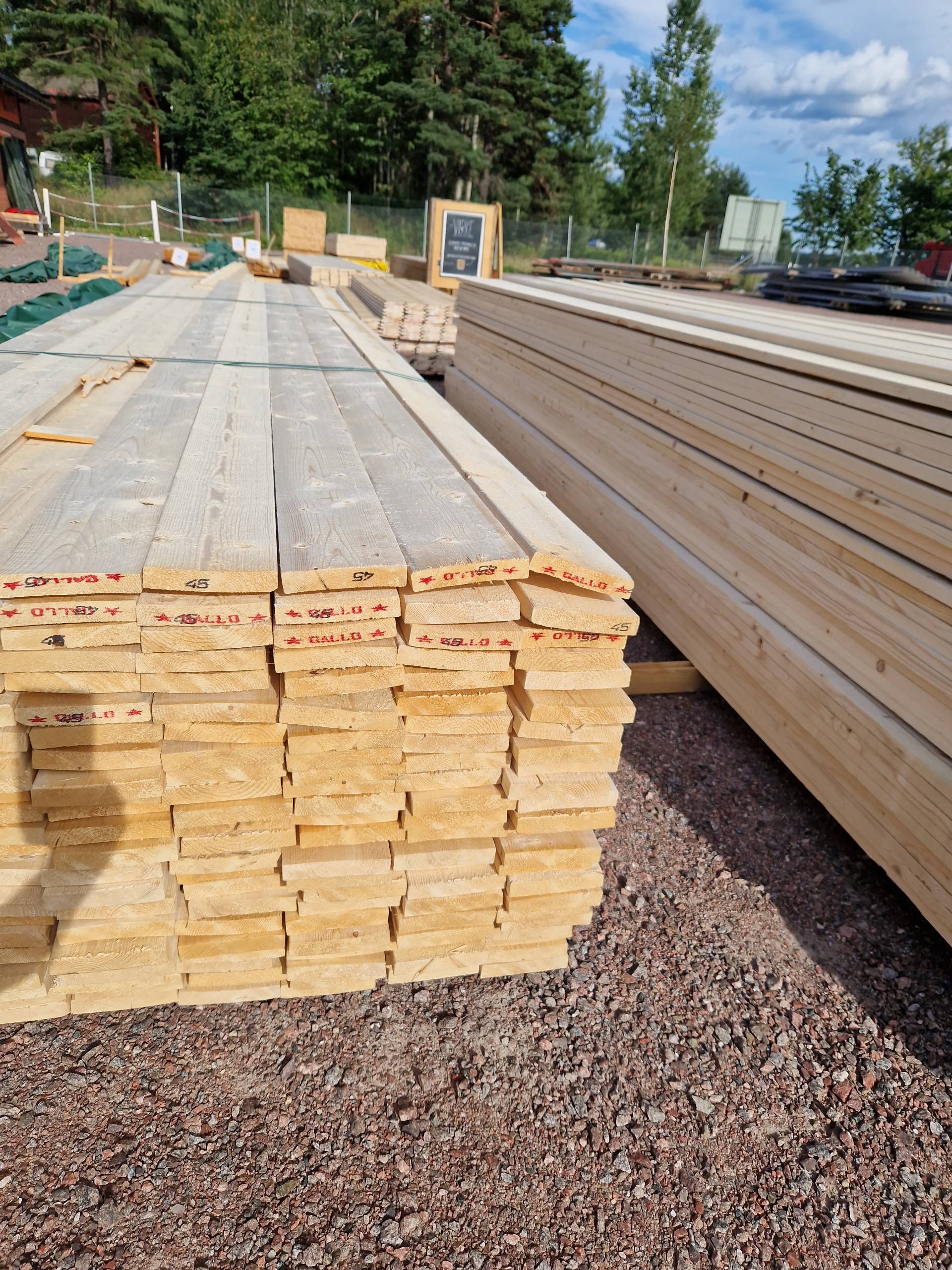 Ytterpanel - 22X120X4500