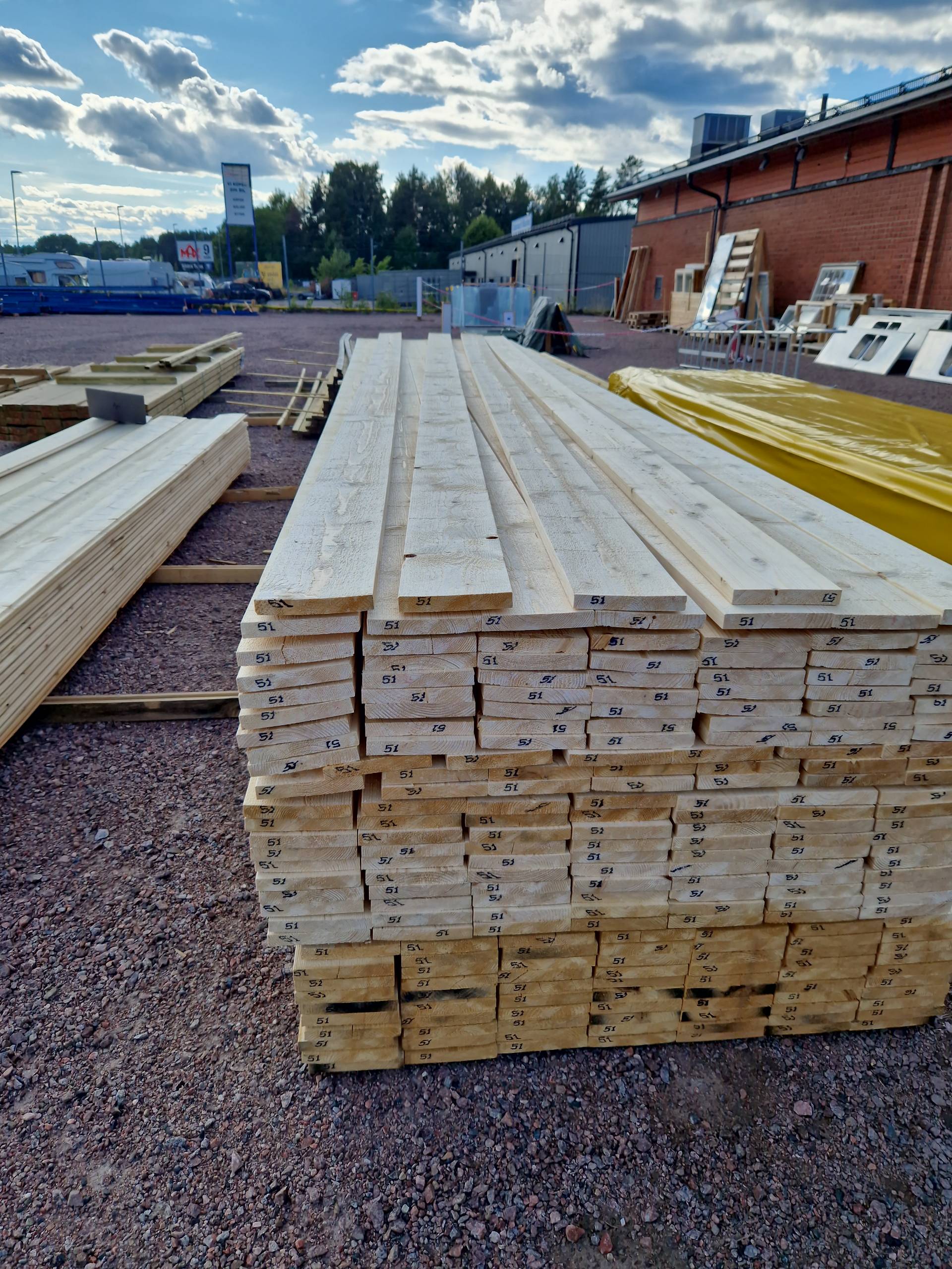 Ytterpanel - 22X145X5100