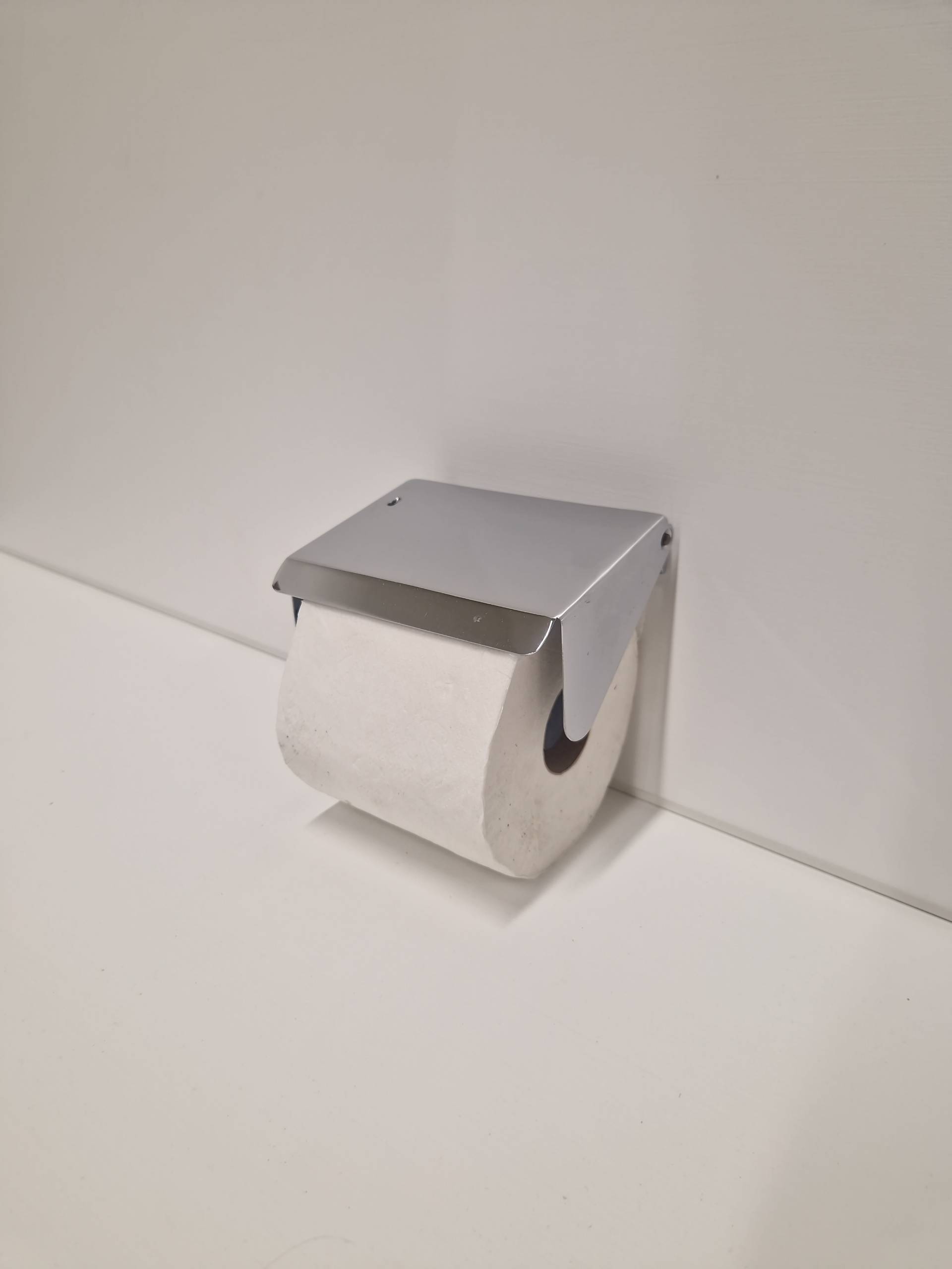 Toalettpappershållare, rostfri