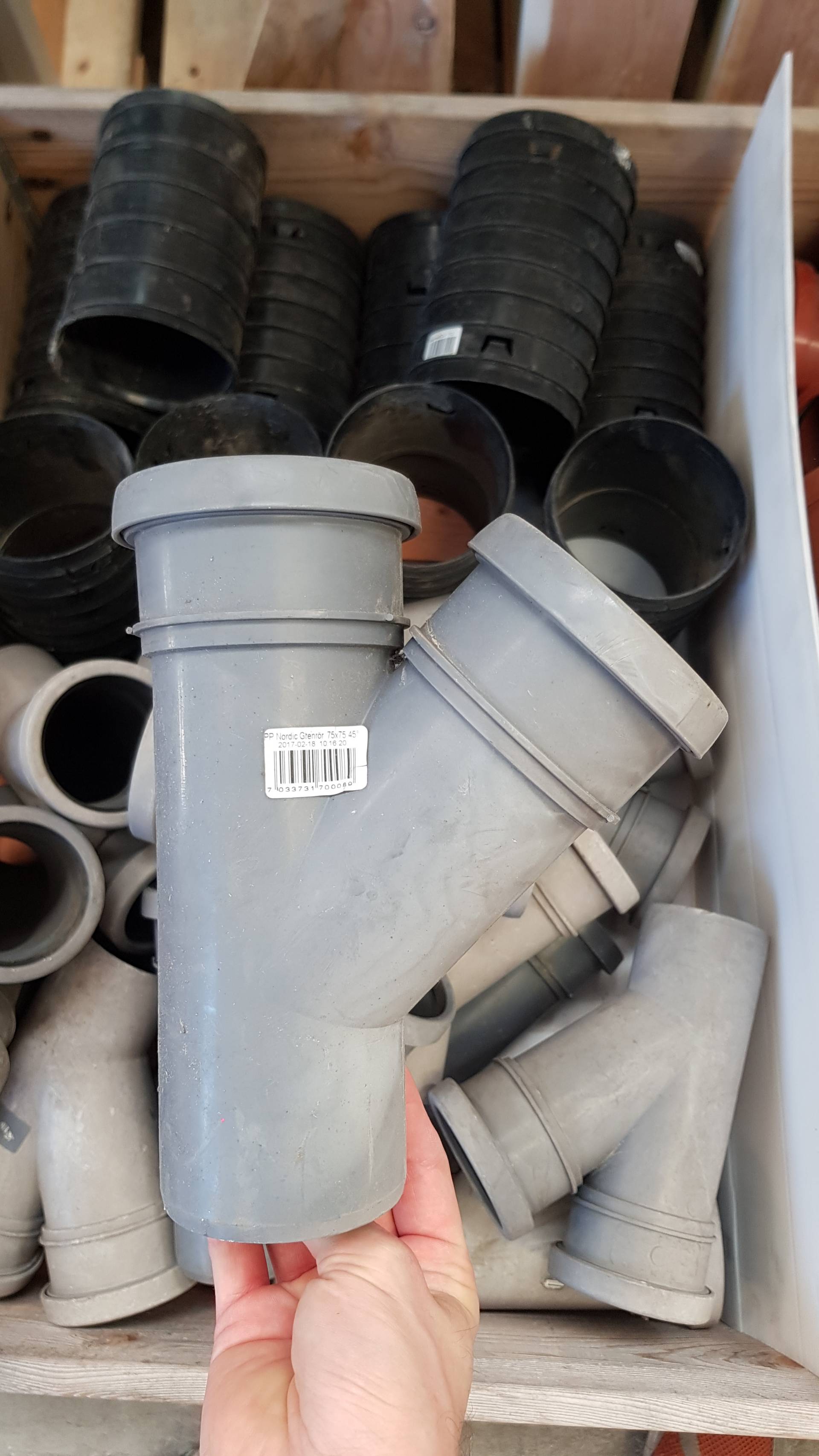 Grenrör 75mm/45°