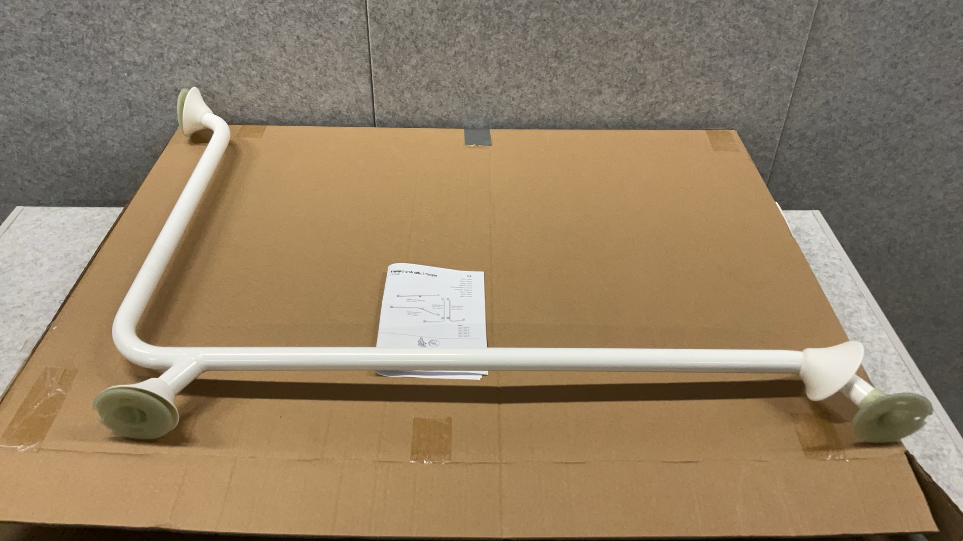Ergogrip grab rails,3 flanges