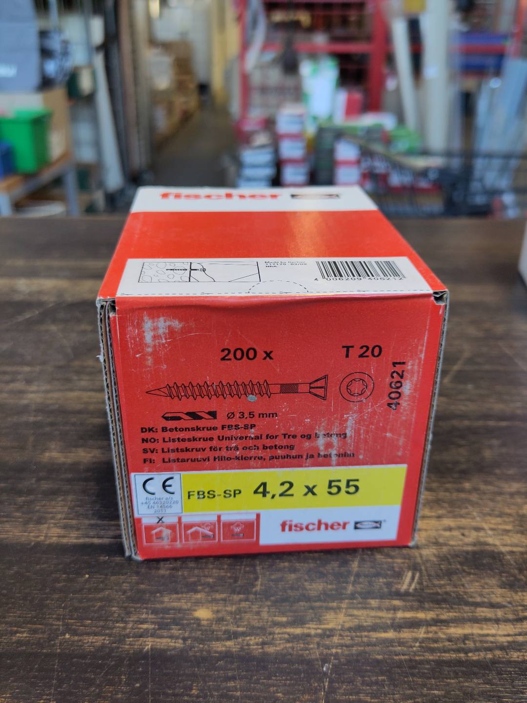 Betongskruv FBS-SP 4,2x55 mm