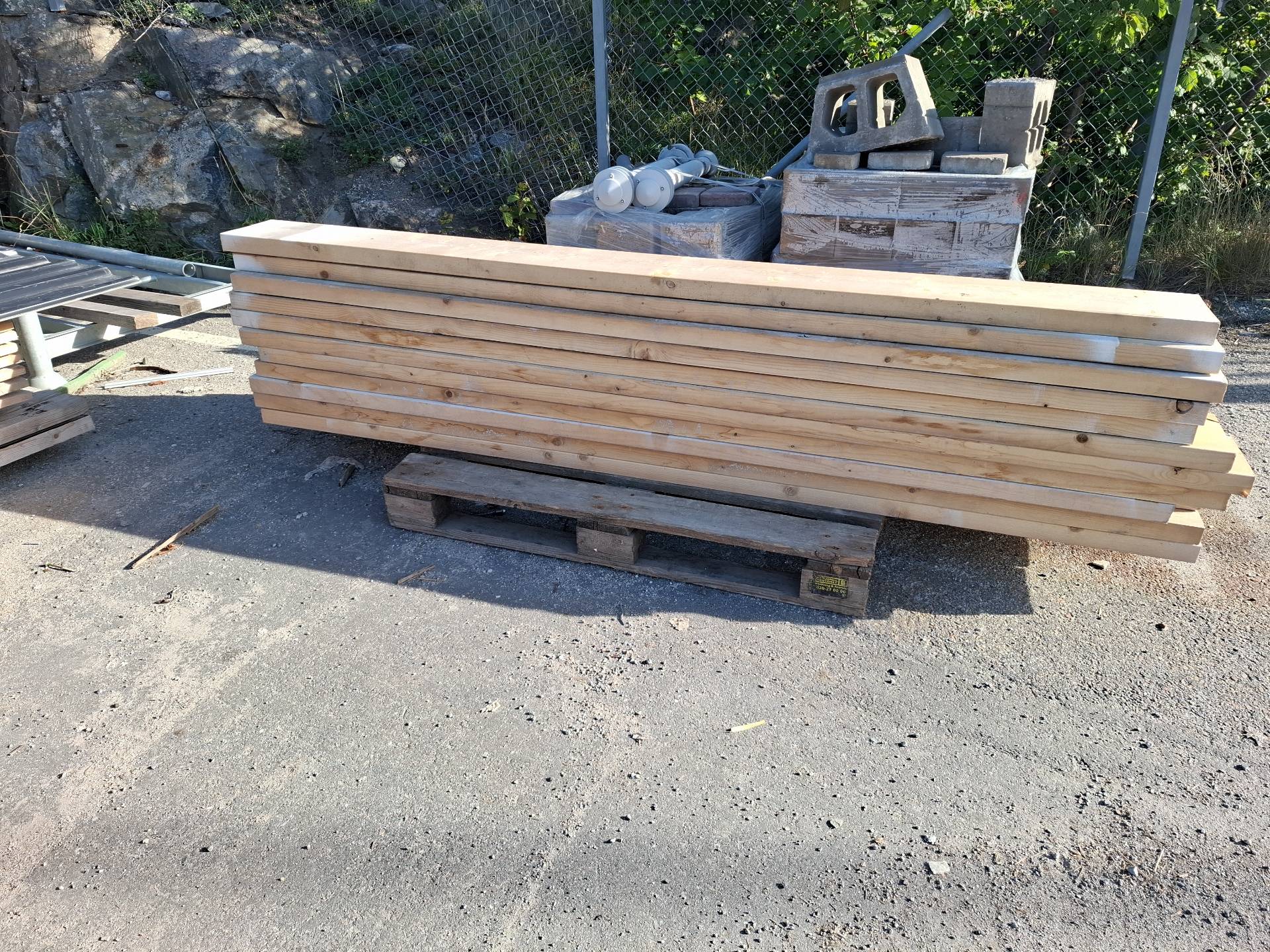 Träregel, 45x195x2250, Återbrukad