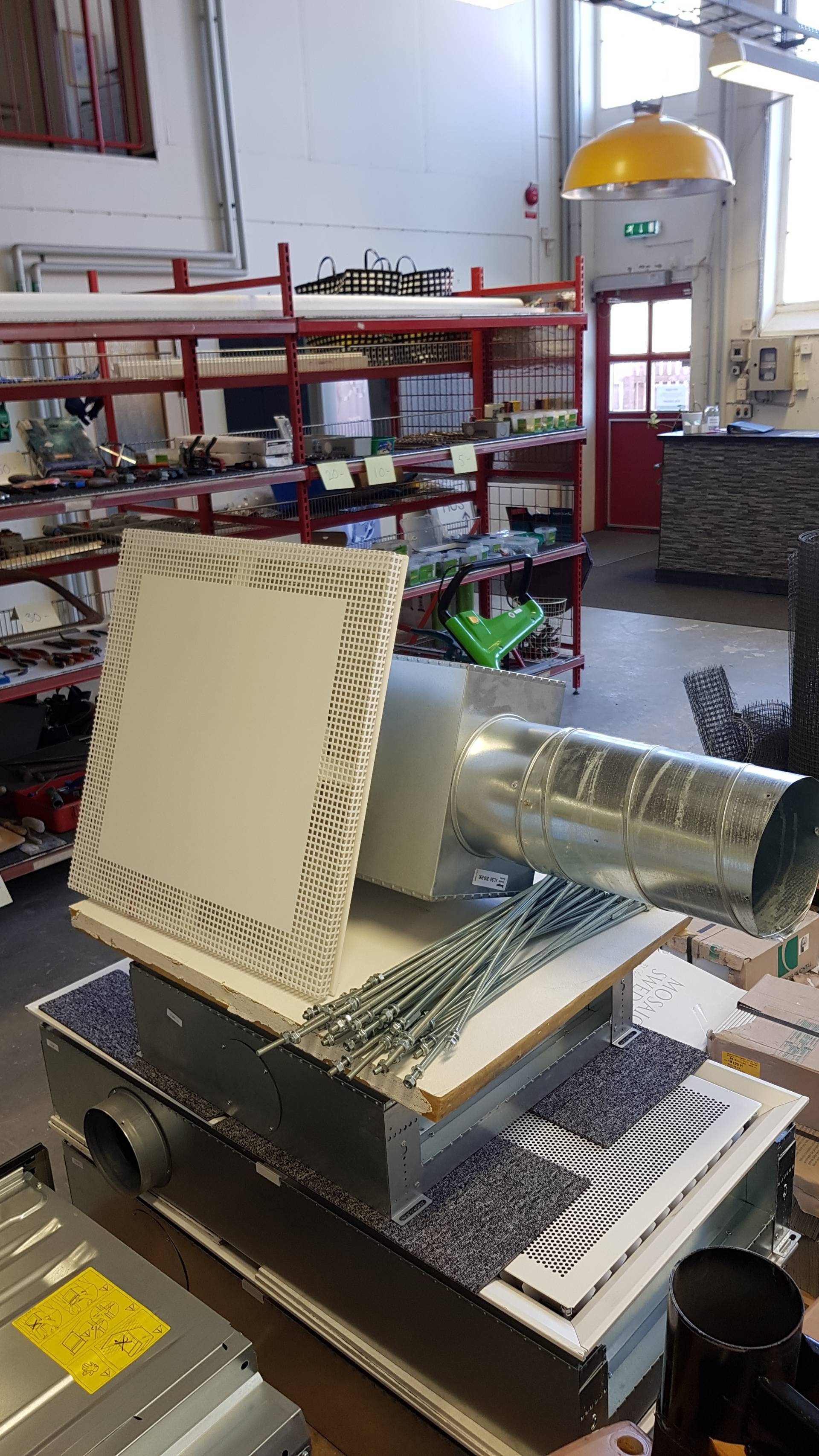 Luftbehandling, komfortmodul