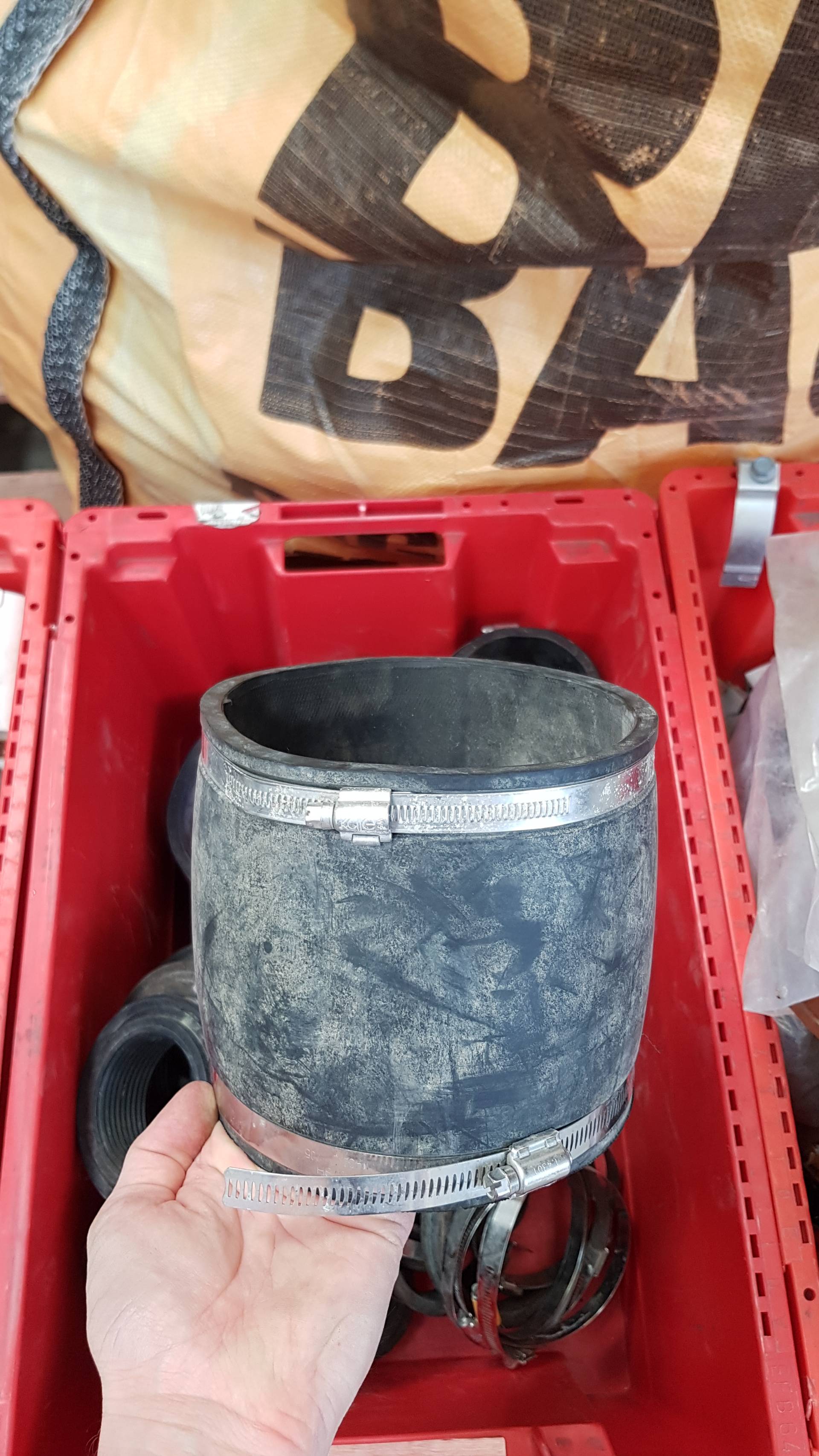 Övergångskoppling 180 mm