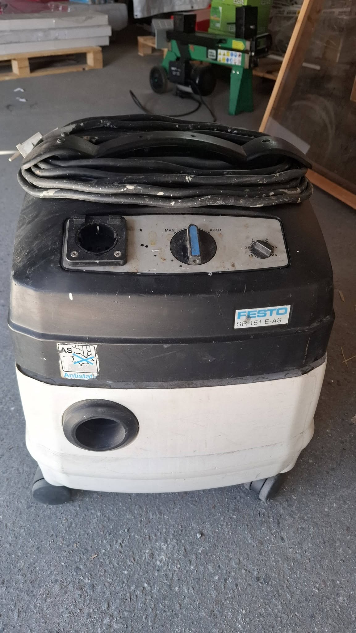 Industridammsugare FESTO, Räddad