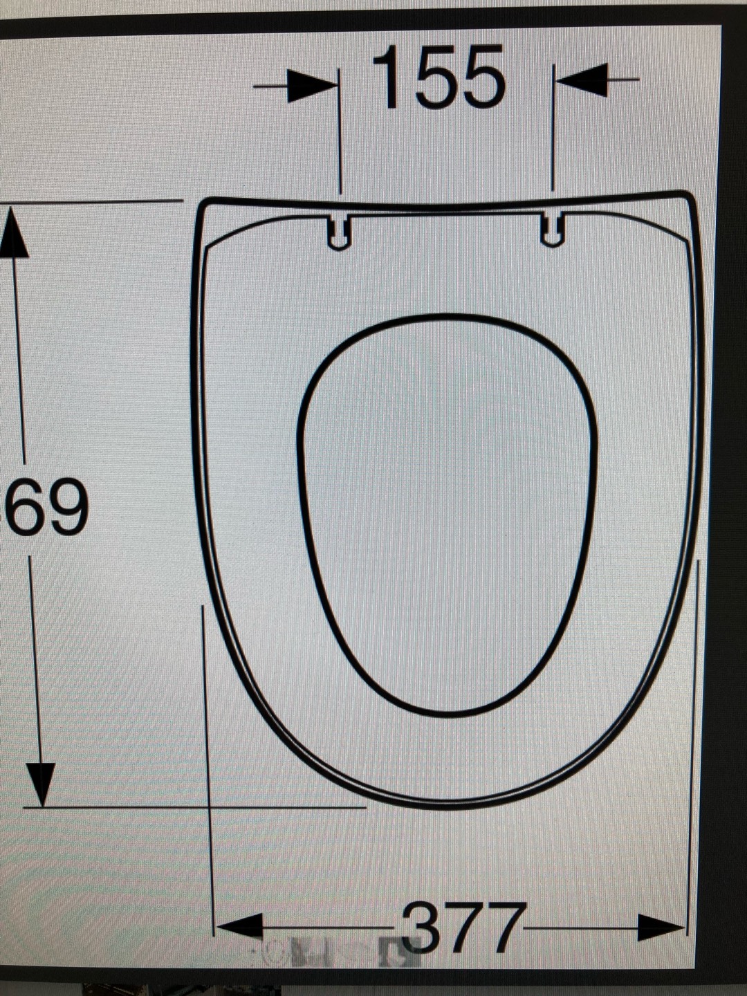 WC-sits (Gustavsberg-nautic-standard)